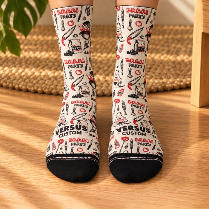 Braai Active Crew Tab Socks