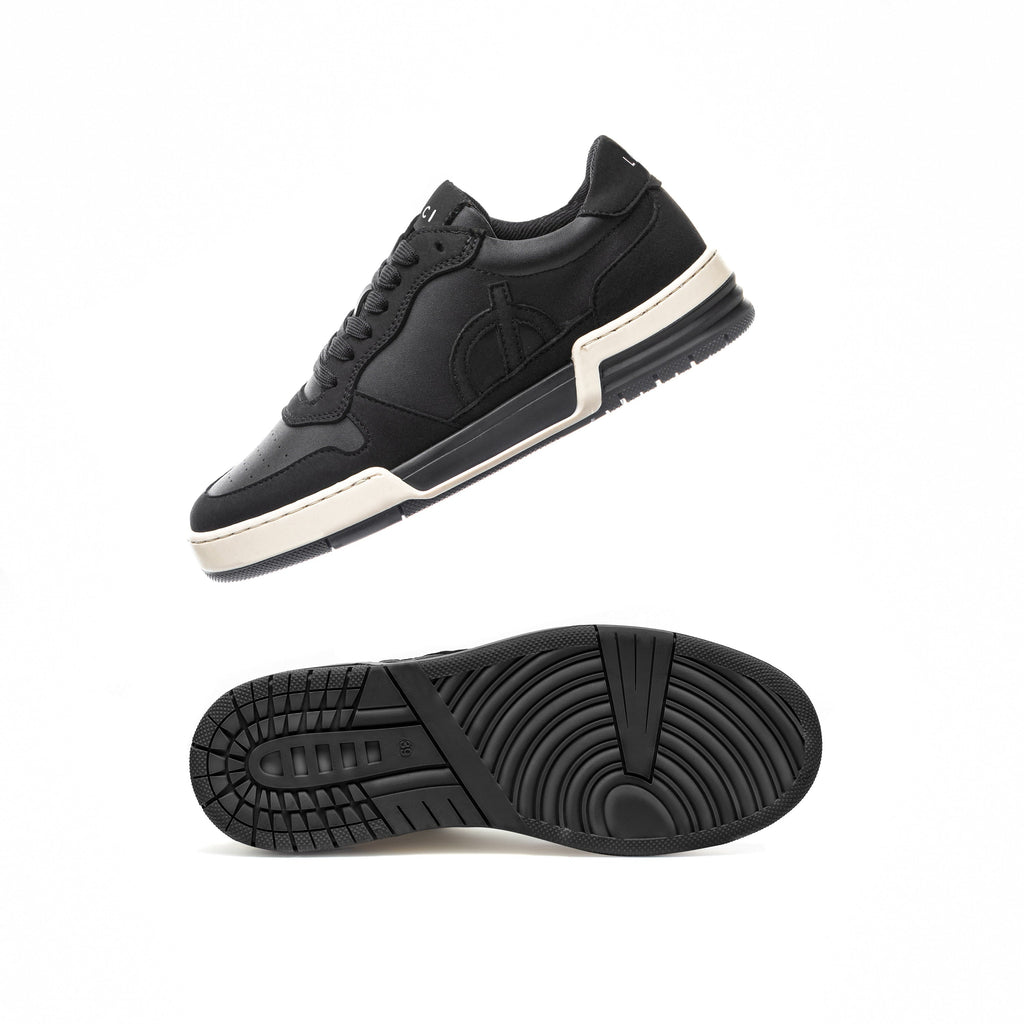 Loci Atom Sneaker Black/Black/Cream 3