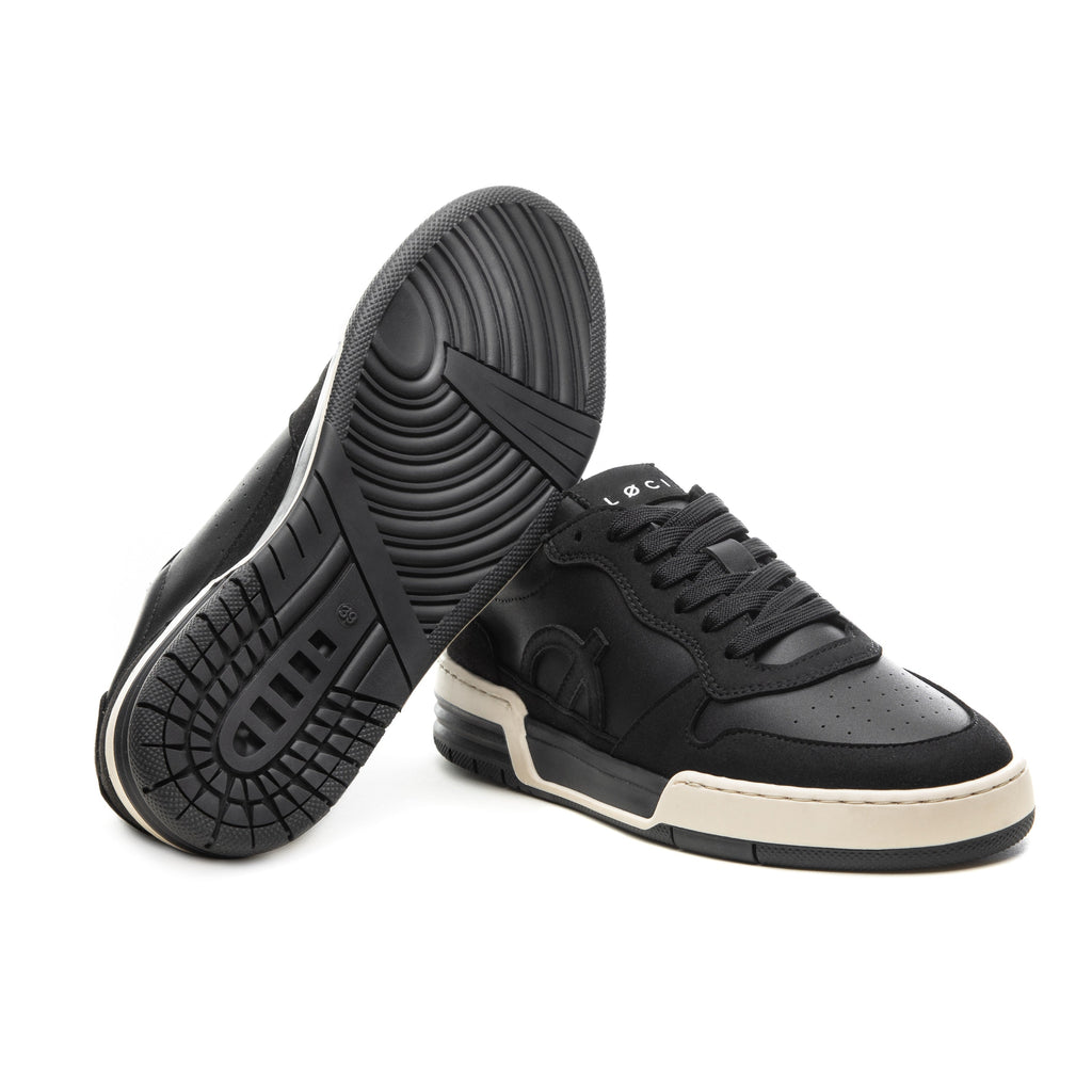 Loci Atom Sneaker Black/Black/Cream