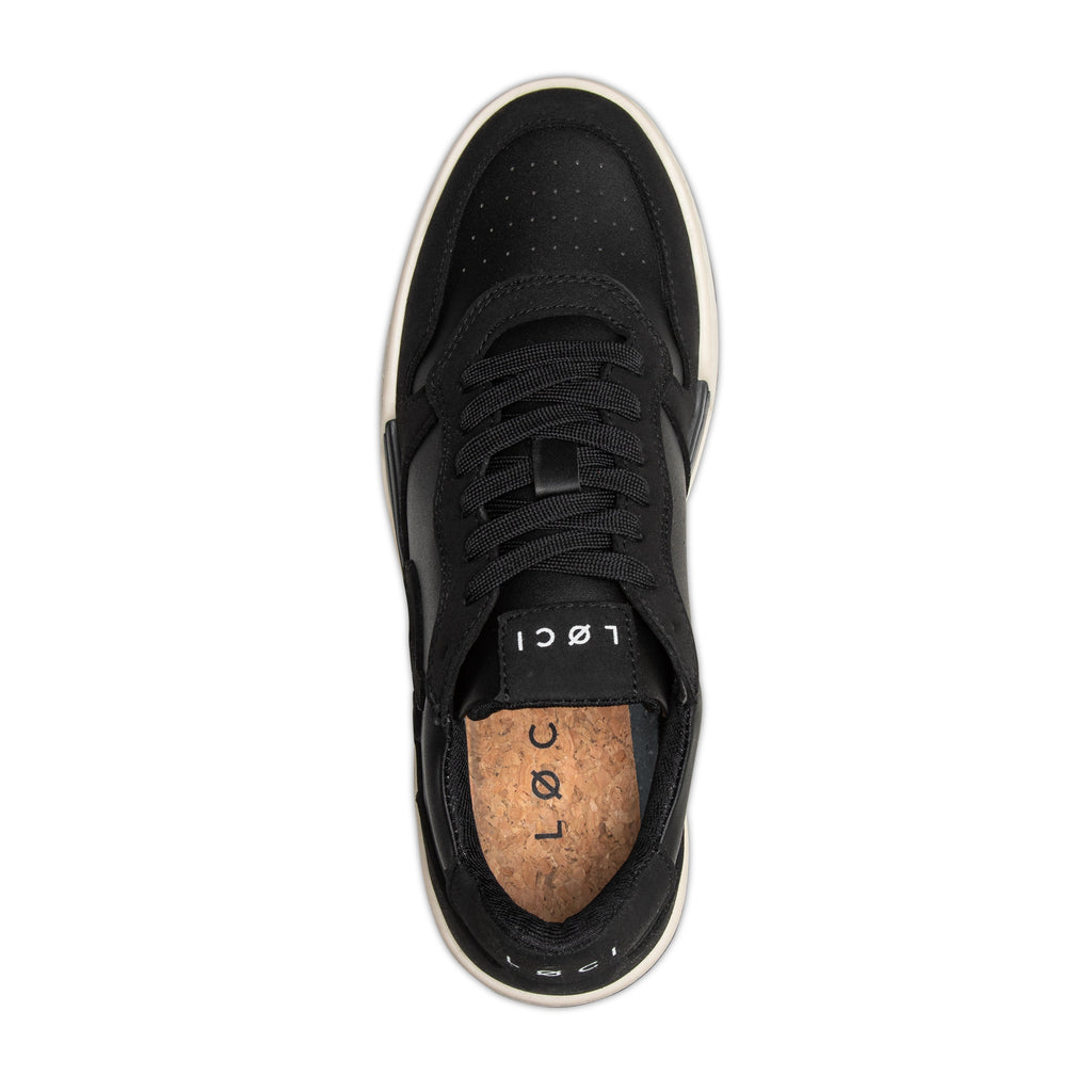 Loci Atom Sneaker Black/Black/Cream