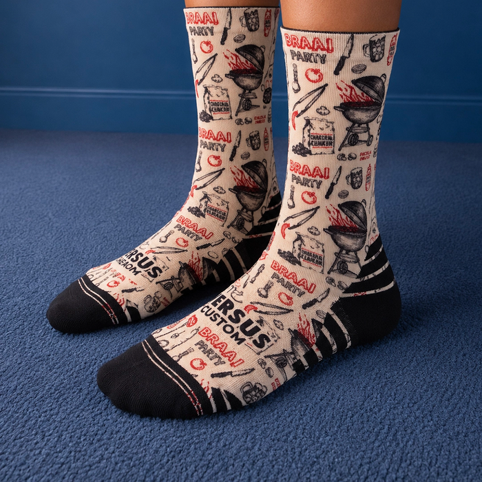 Men's Braai Active Crew Tab Socks