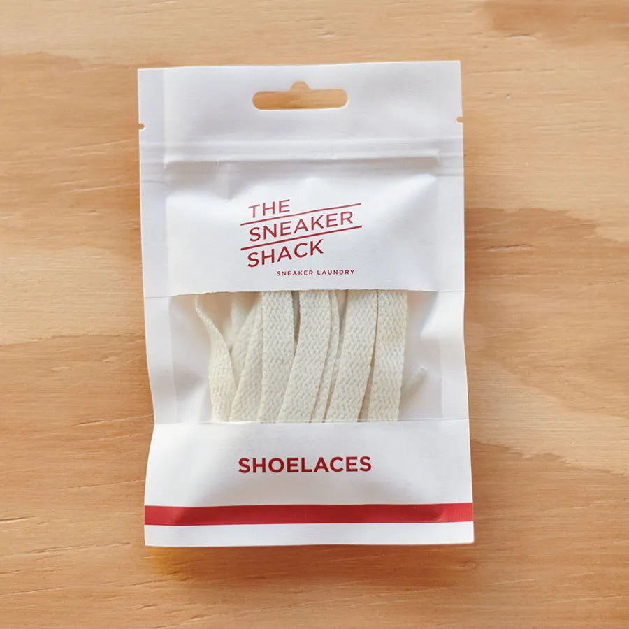 Cream shoe laces deals